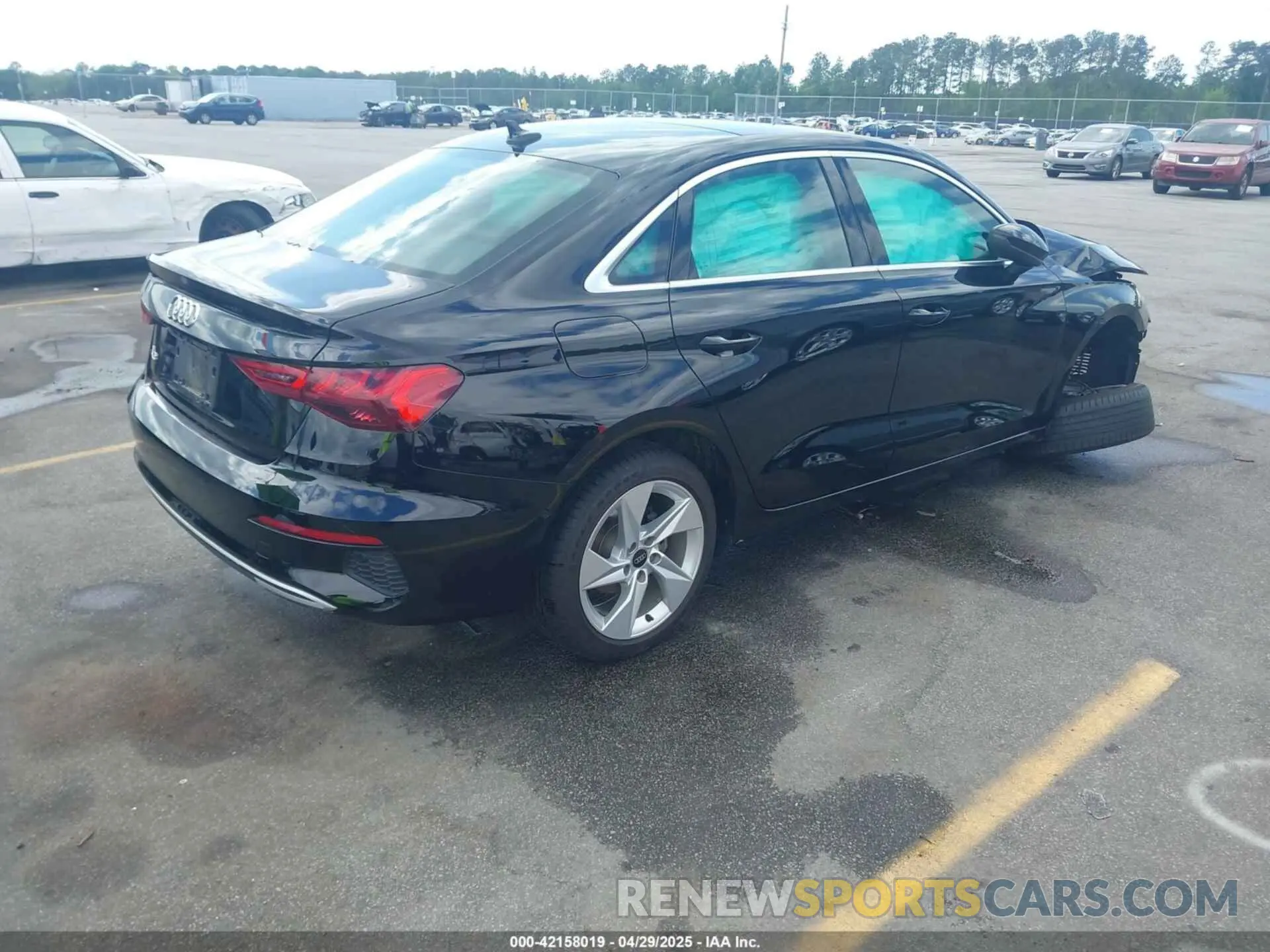 4 Photograph of a damaged car WAUAUDGY2RA102660 AUDI A3 2024