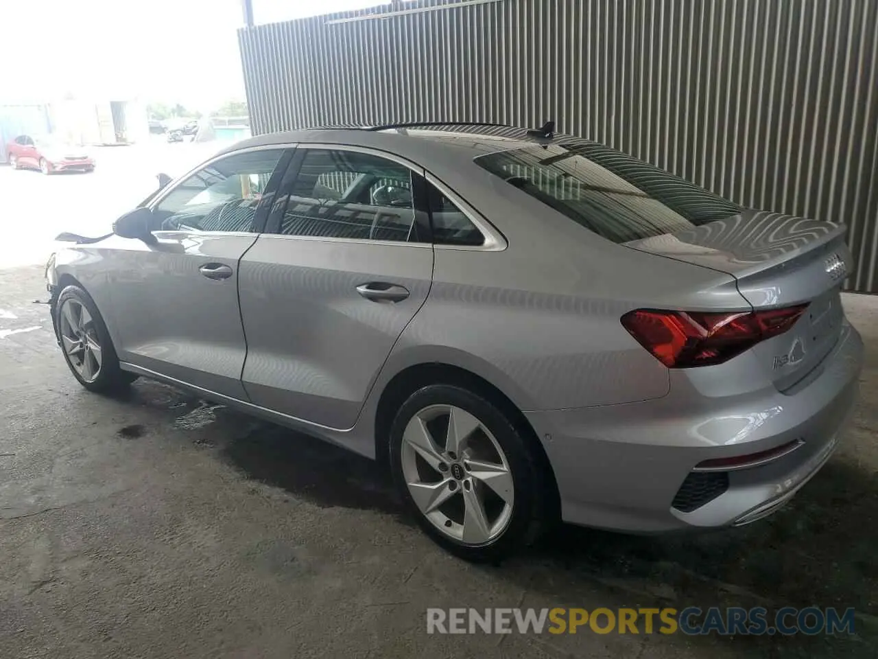 2 Photograph of a damaged car WAUAUDGY2RA127557 AUDI A3 2024