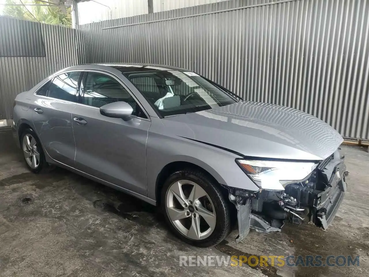 4 Photograph of a damaged car WAUAUDGY2RA127557 AUDI A3 2024