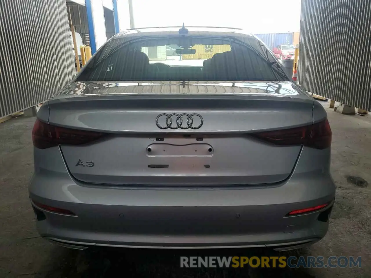 6 Photograph of a damaged car WAUAUDGY2RA127557 AUDI A3 2024