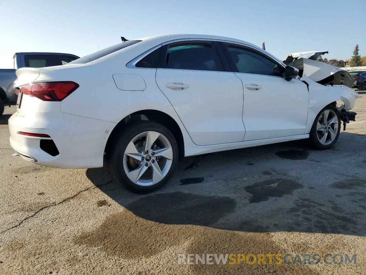 3 Photograph of a damaged car WAUAUDGY3RA053663 AUDI A3 2024