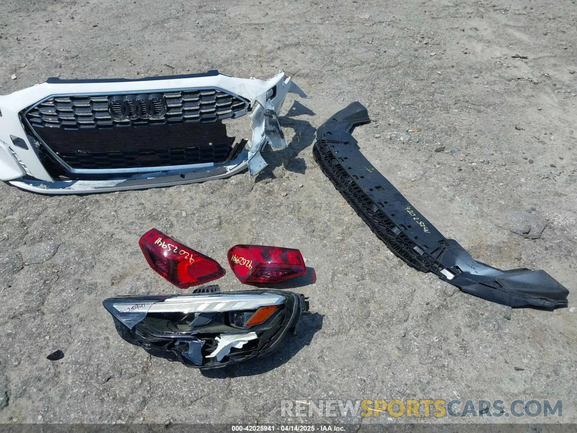 12 Photograph of a damaged car WAUAUDGY4RA011115 AUDI A3 2024