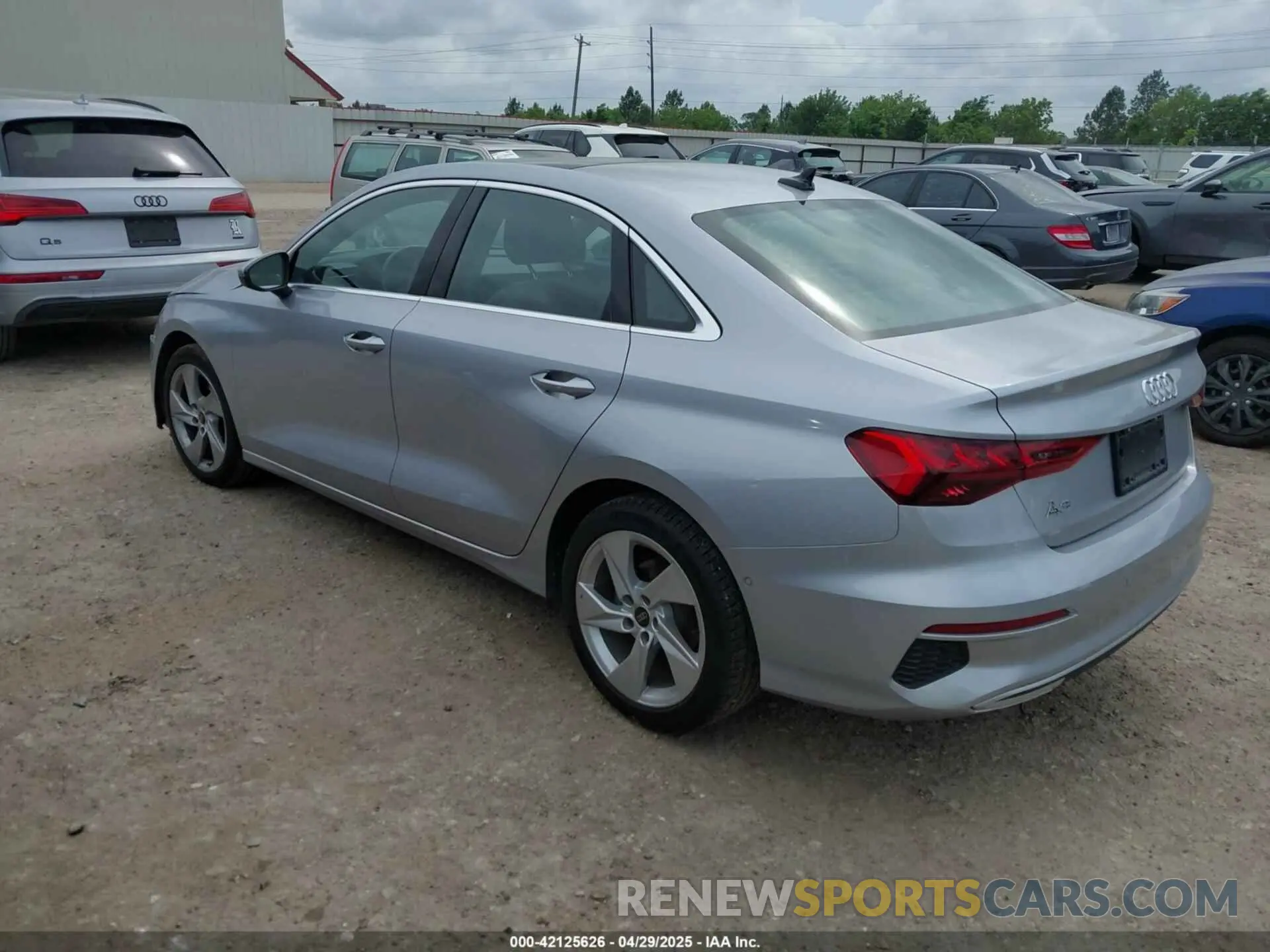 3 Photograph of a damaged car WAUAUDGY4RA043398 AUDI A3 2024