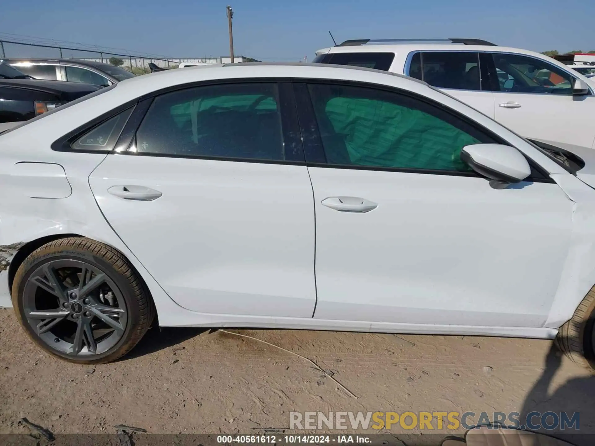 13 Photograph of a damaged car WAUAUDGY4RA076465 AUDI A3 2024