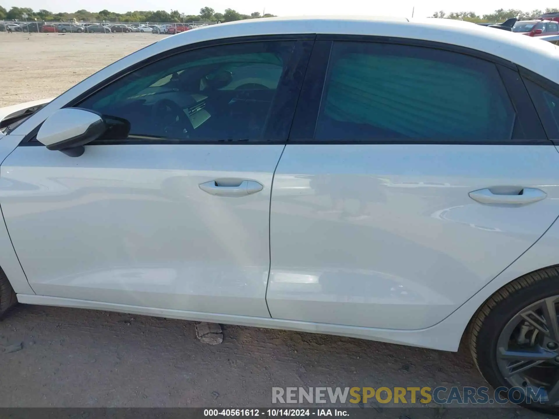 14 Photograph of a damaged car WAUAUDGY4RA076465 AUDI A3 2024