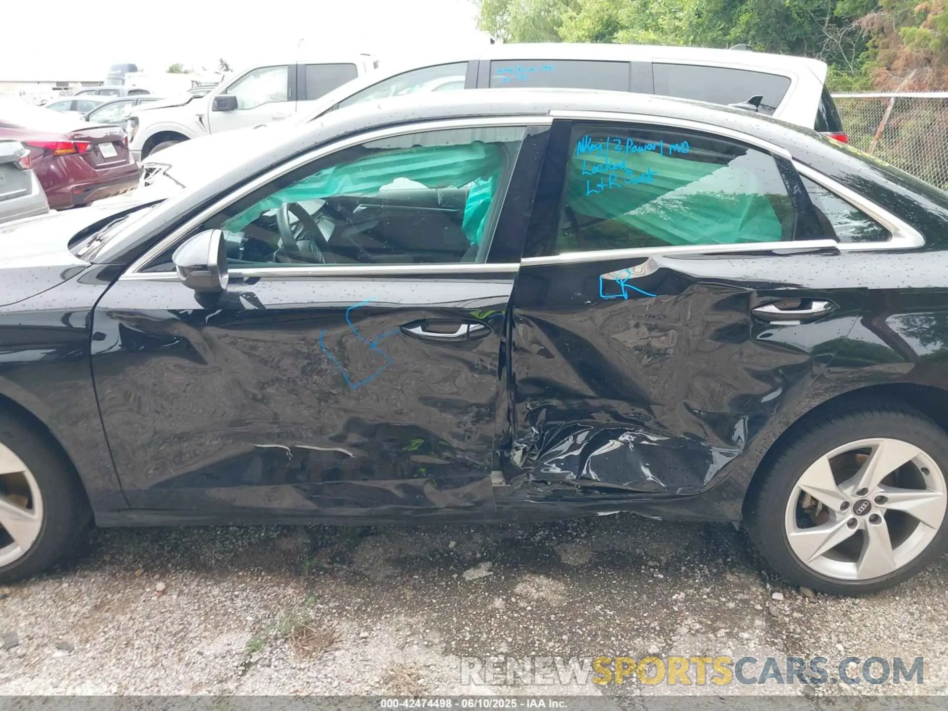 13 Photograph of a damaged car WAUAUDGY4RA101056 AUDI A3 2024