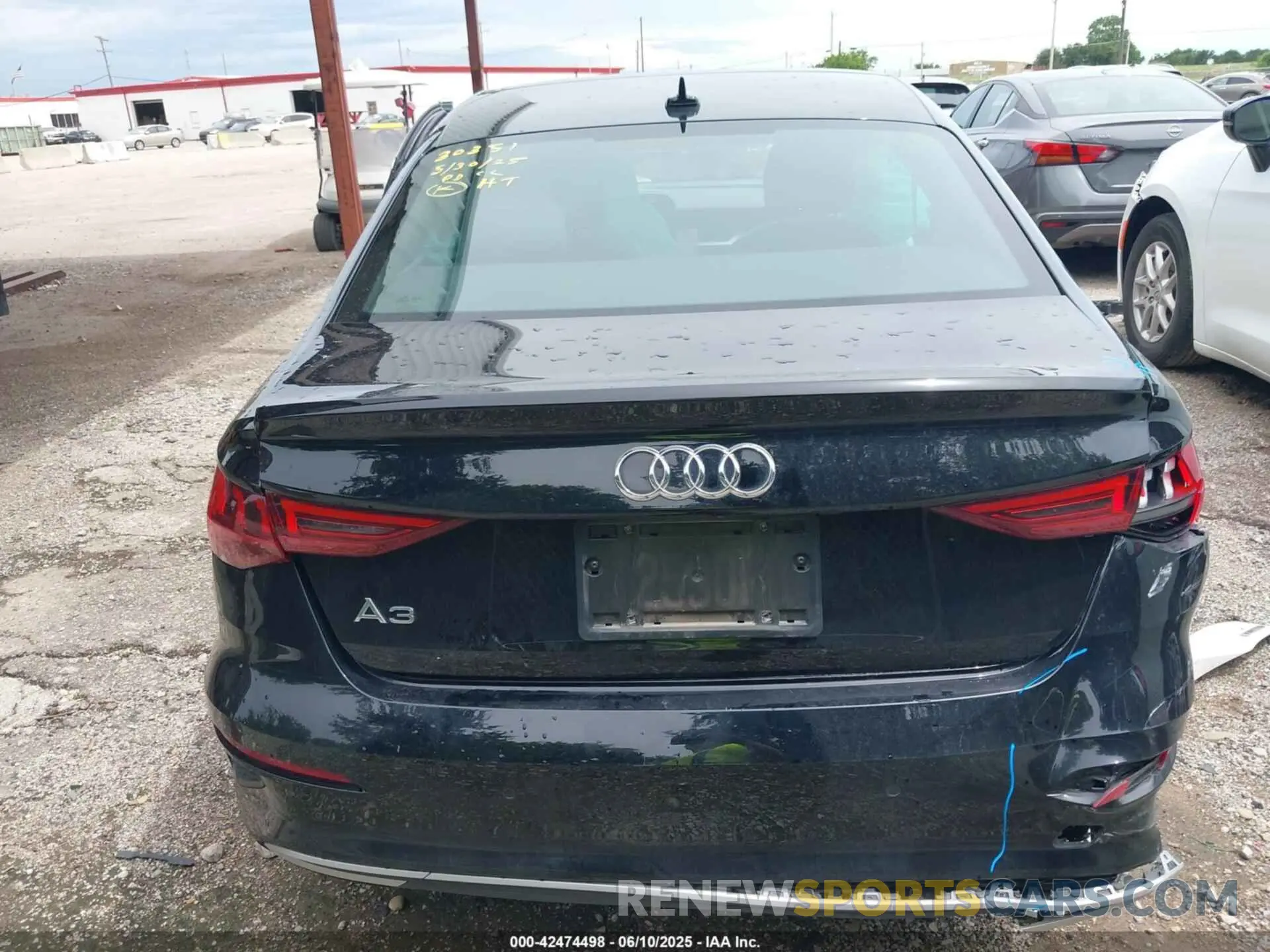 15 Photograph of a damaged car WAUAUDGY4RA101056 AUDI A3 2024