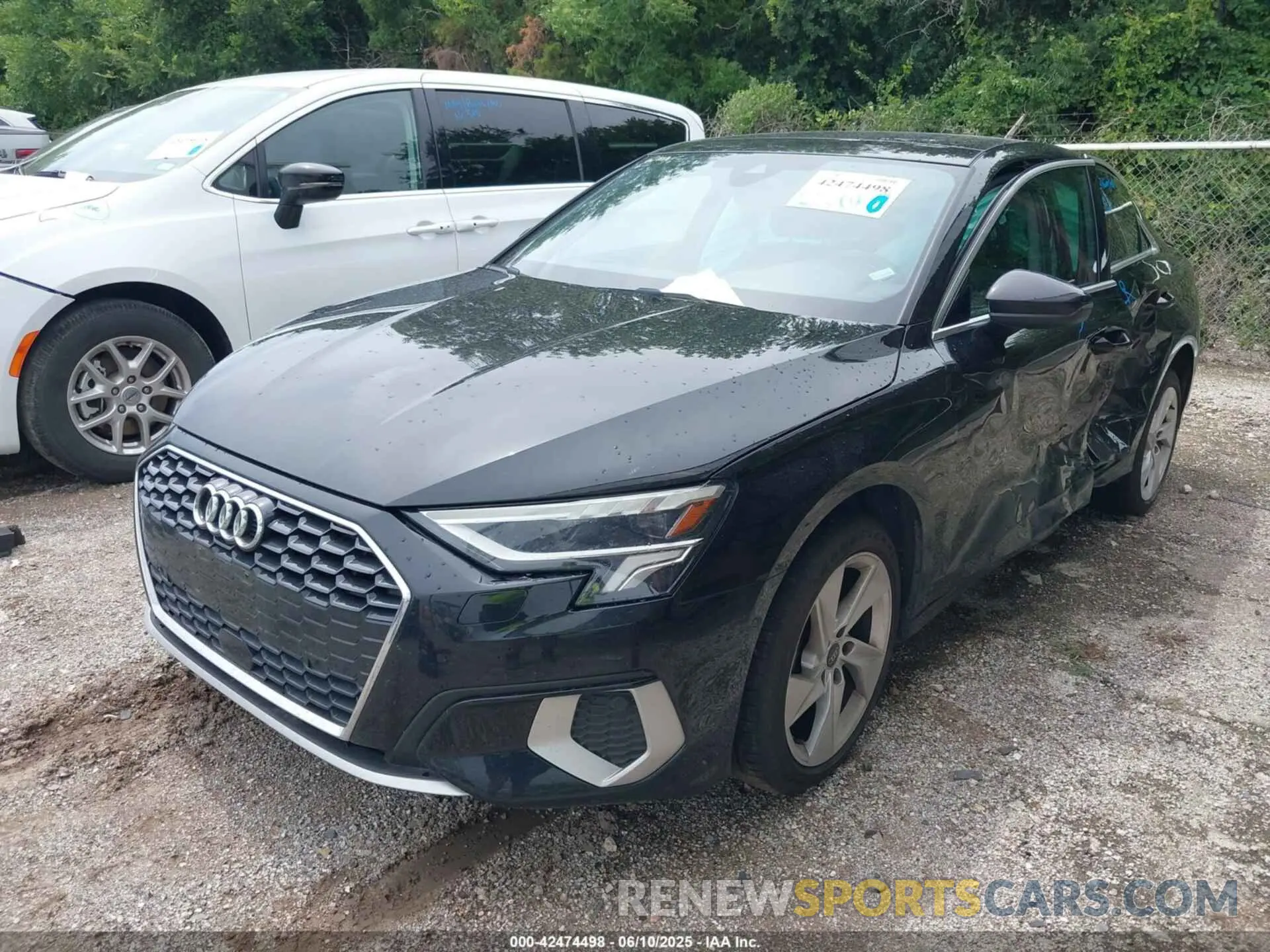 2 Photograph of a damaged car WAUAUDGY4RA101056 AUDI A3 2024