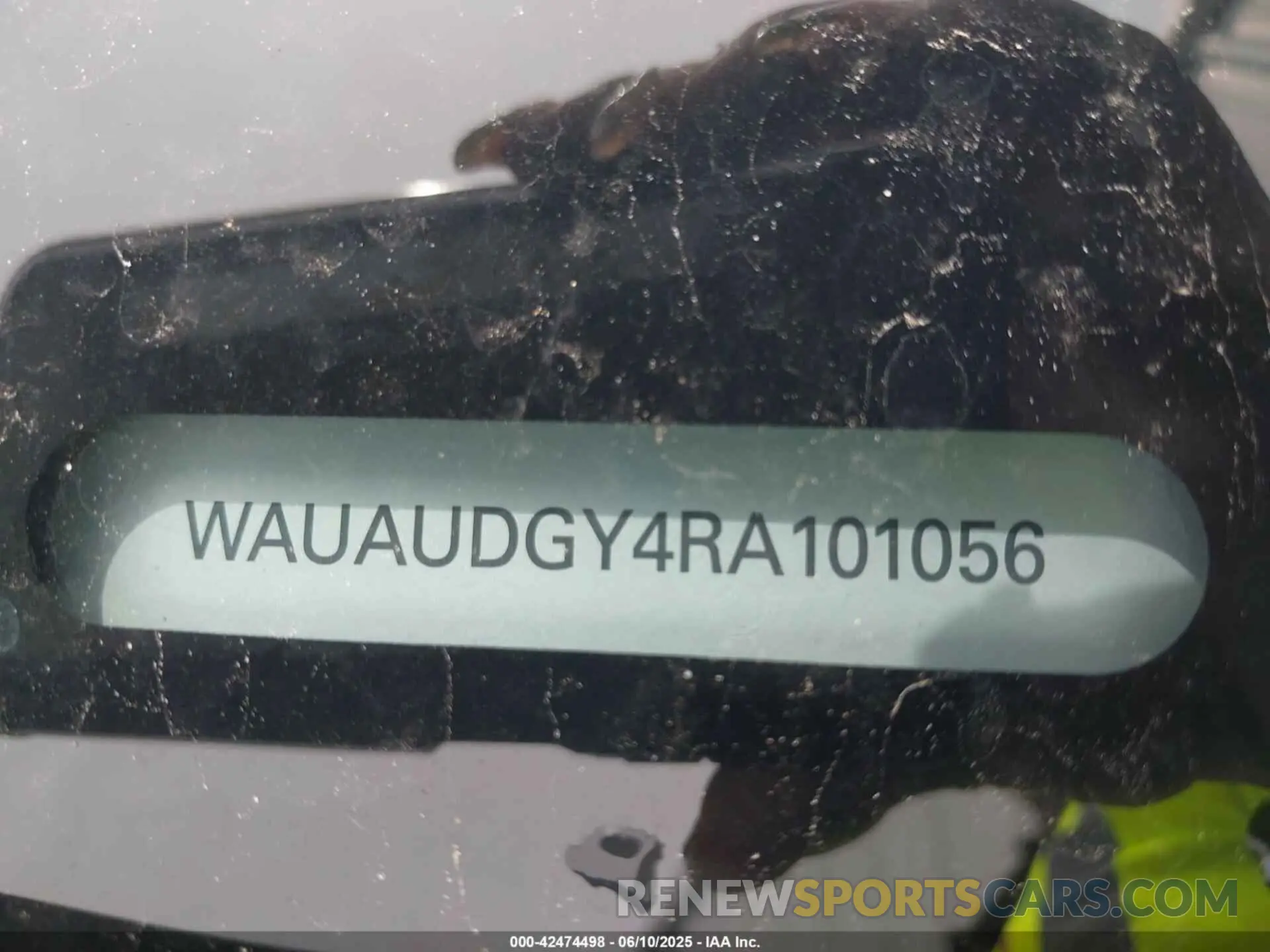 9 Photograph of a damaged car WAUAUDGY4RA101056 AUDI A3 2024