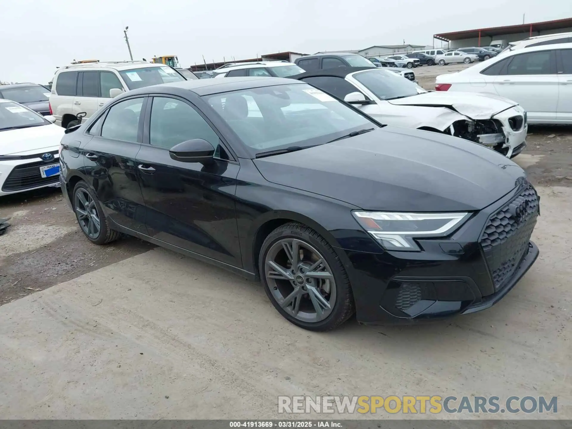 1 Photograph of a damaged car WAUAUDGY4RA137345 AUDI A3 2024
