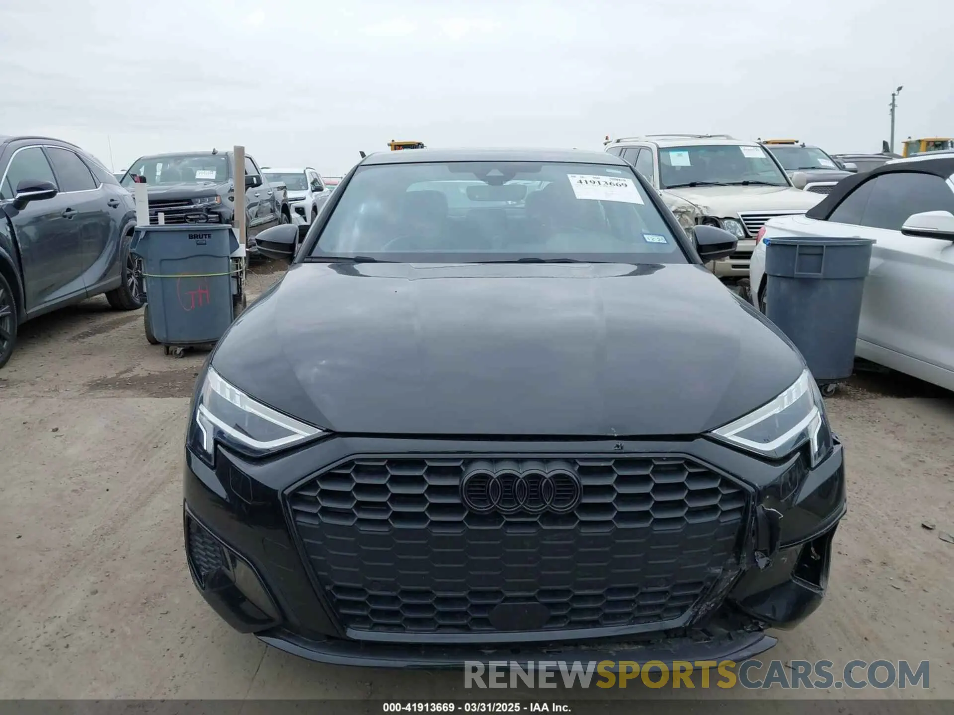 13 Photograph of a damaged car WAUAUDGY4RA137345 AUDI A3 2024