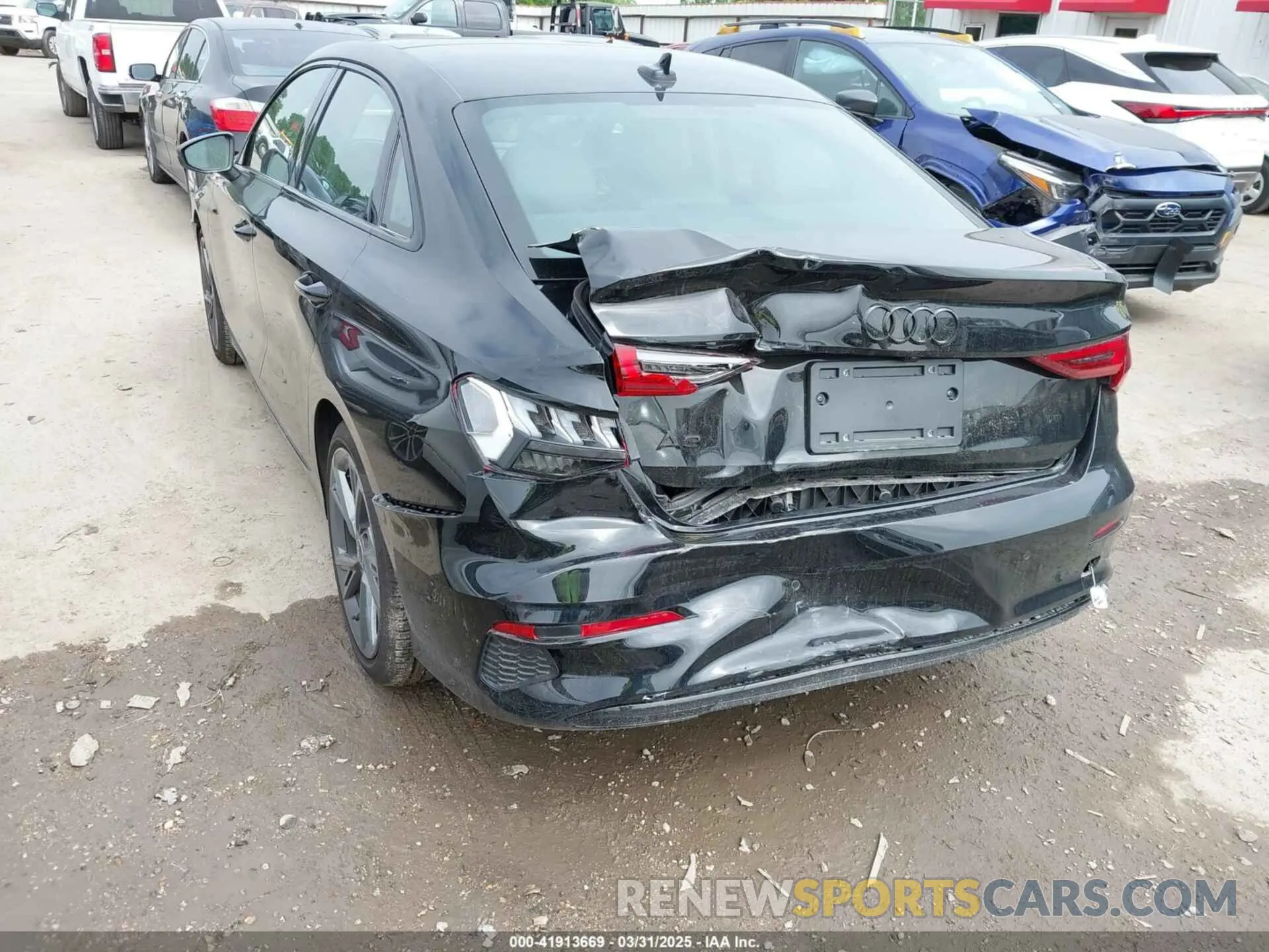 6 Photograph of a damaged car WAUAUDGY4RA137345 AUDI A3 2024