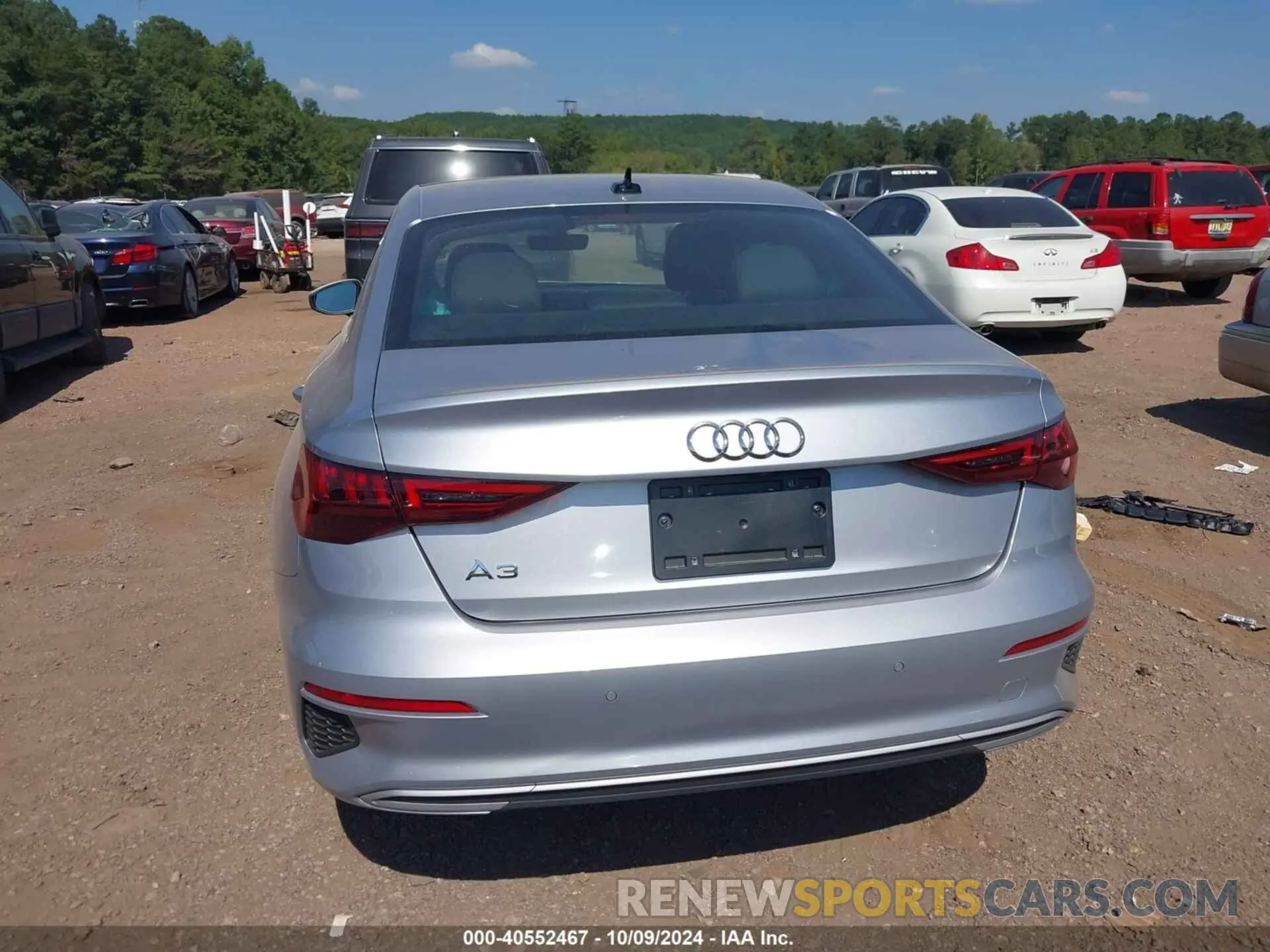 16 Photograph of a damaged car WAUAUDGY5RA073400 AUDI A3 2024