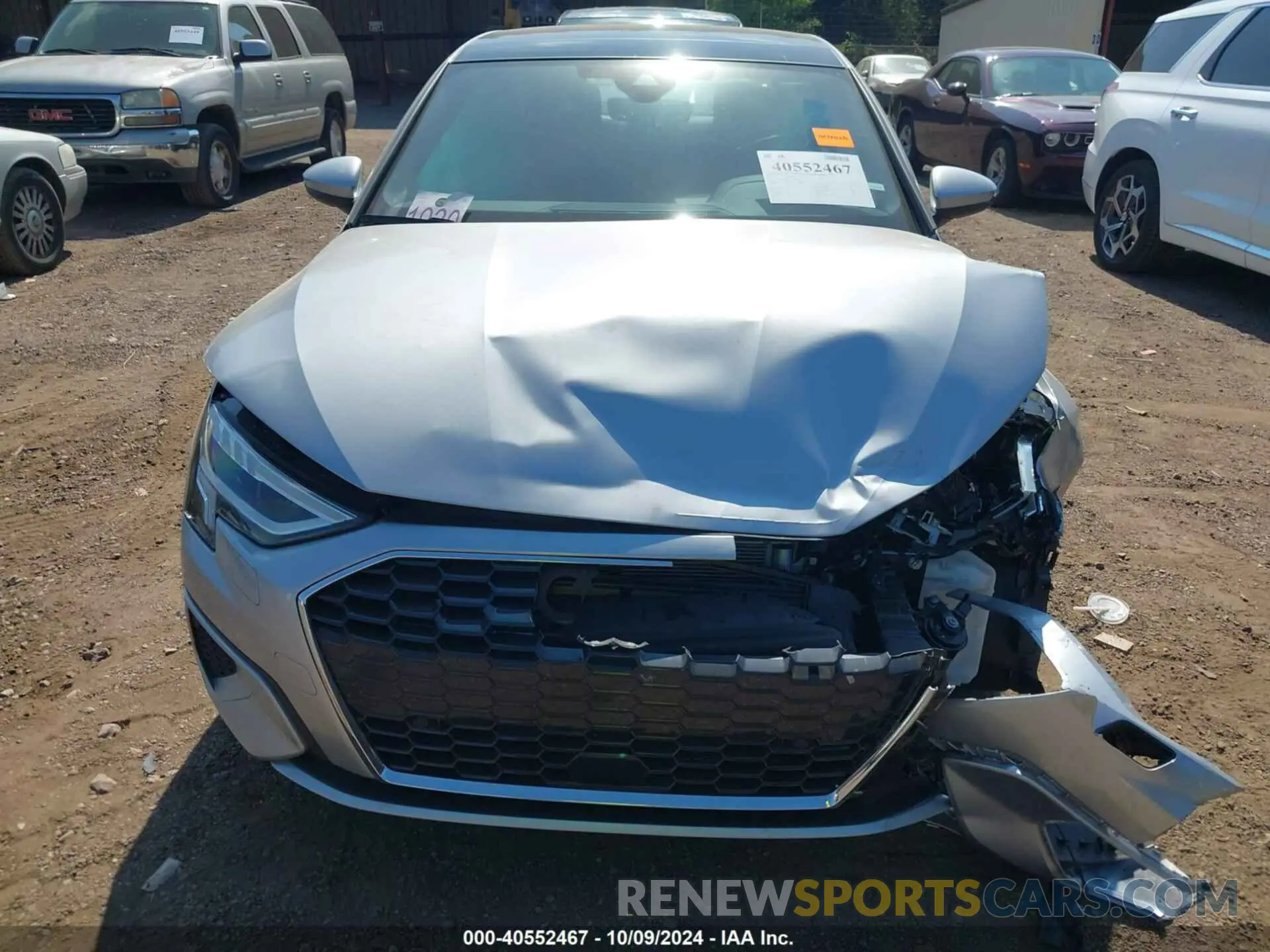 6 Photograph of a damaged car WAUAUDGY5RA073400 AUDI A3 2024