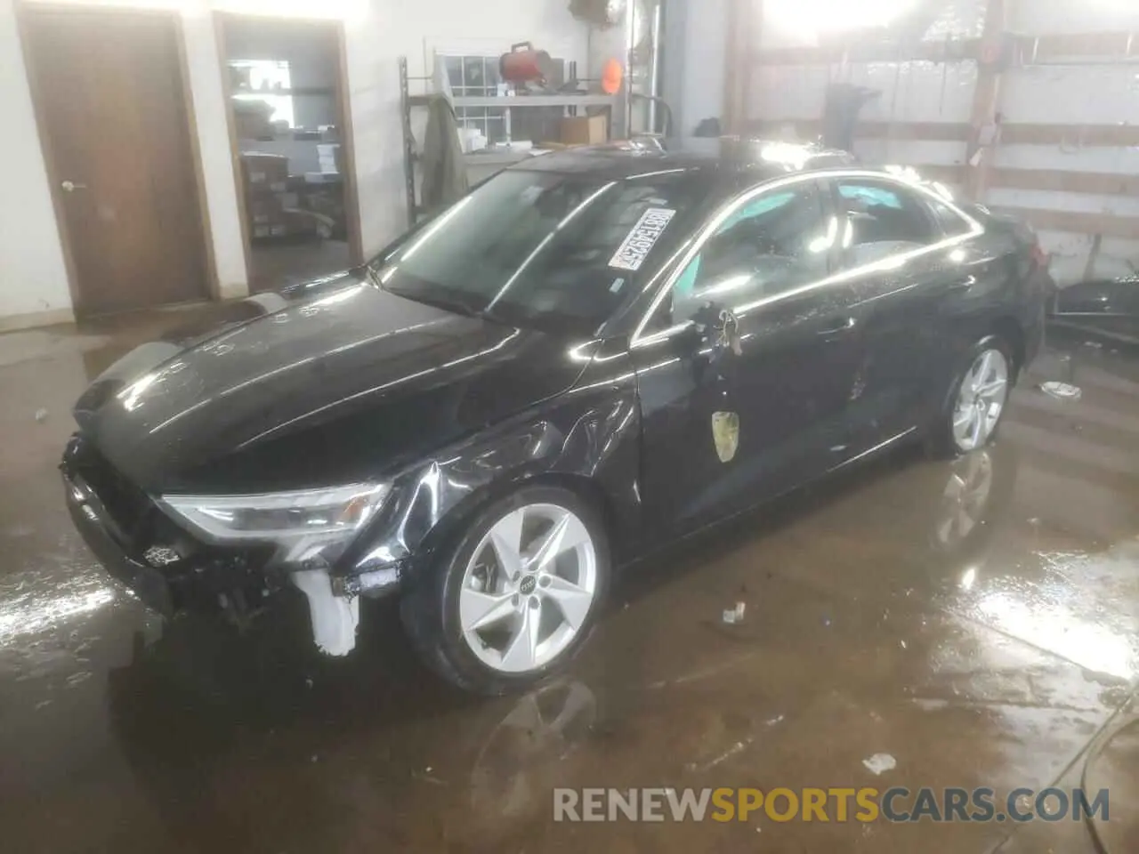 1 Photograph of a damaged car WAUAUDGY5RA126435 AUDI A3 2024