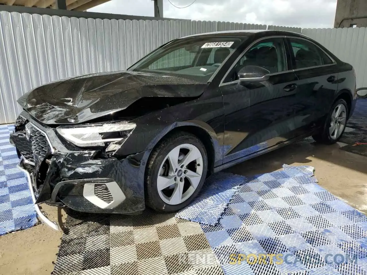 1 Photograph of a damaged car WAUAUDGY7RA039135 AUDI A3 2024