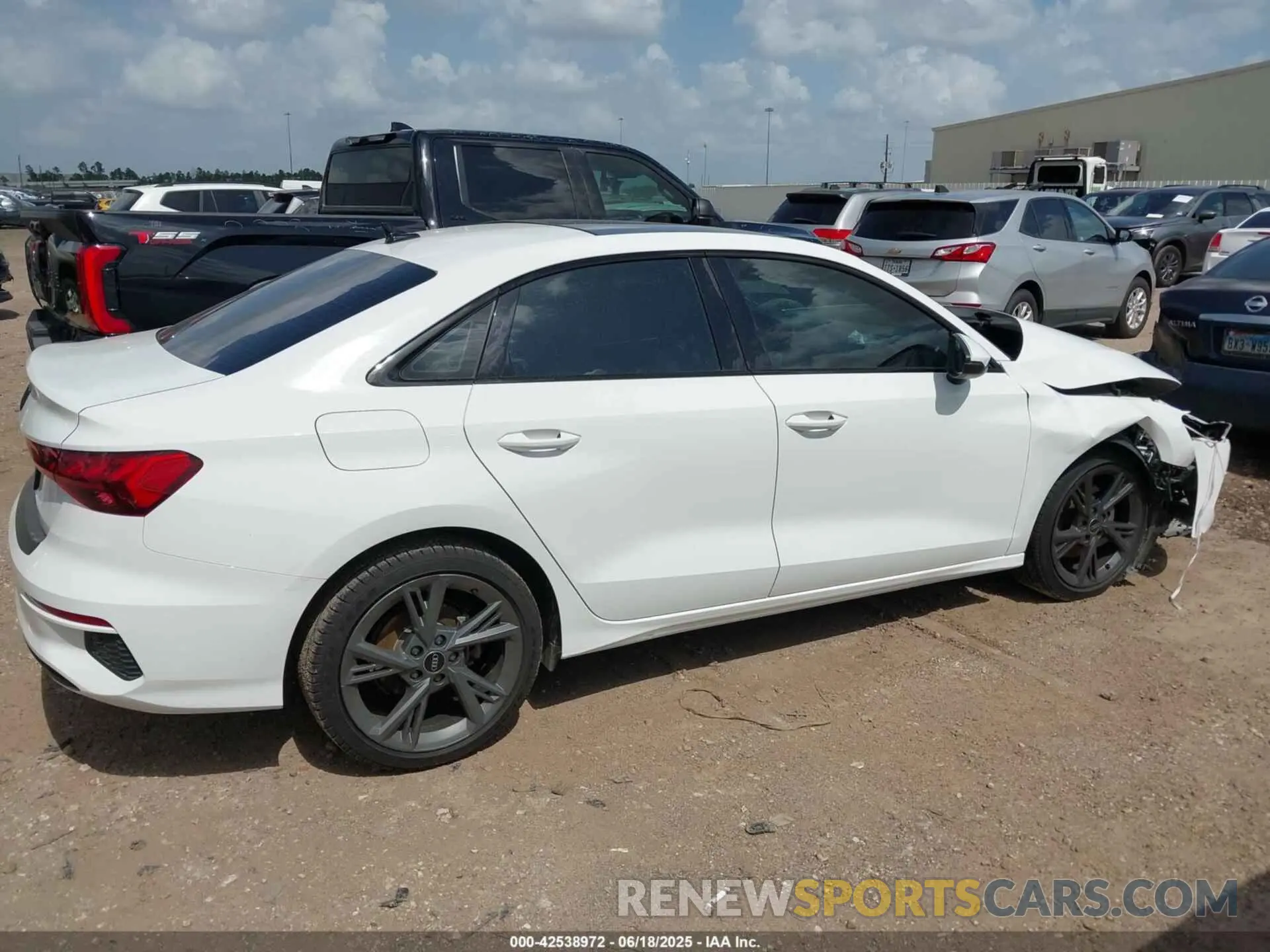 14 Photograph of a damaged car WAUAUDGY7RA074127 AUDI A3 2024
