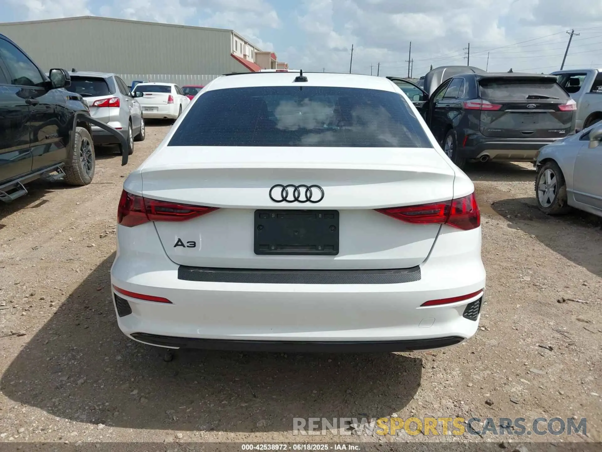 17 Photograph of a damaged car WAUAUDGY7RA074127 AUDI A3 2024