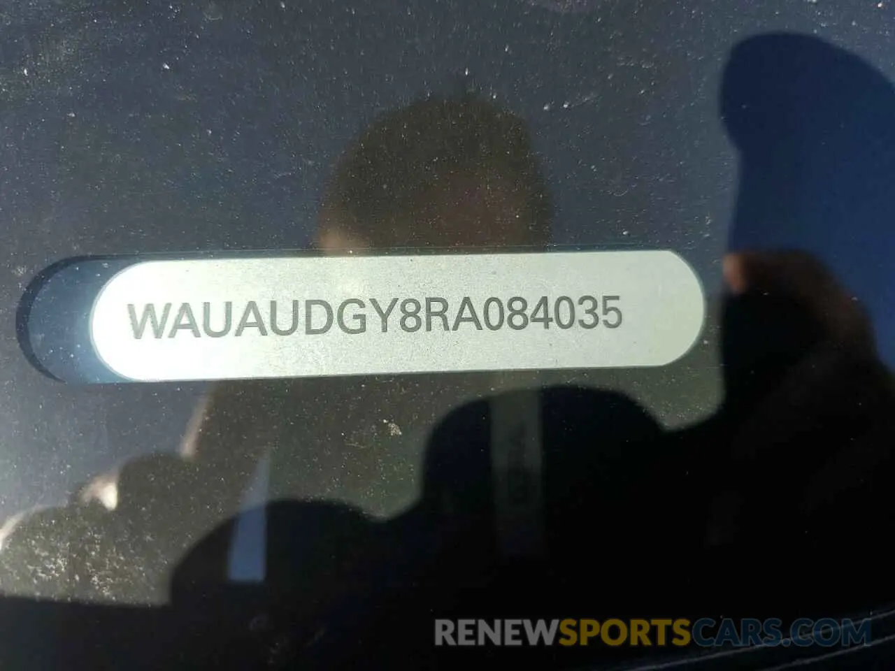 12 Photograph of a damaged car WAUAUDGY8RA084035 AUDI A3 2024