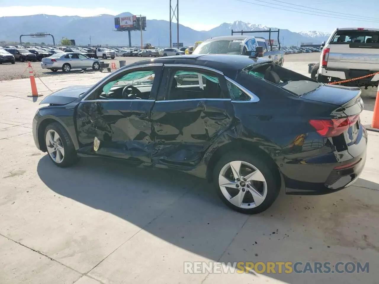 2 Photograph of a damaged car WAUAUDGY8RA084035 AUDI A3 2024