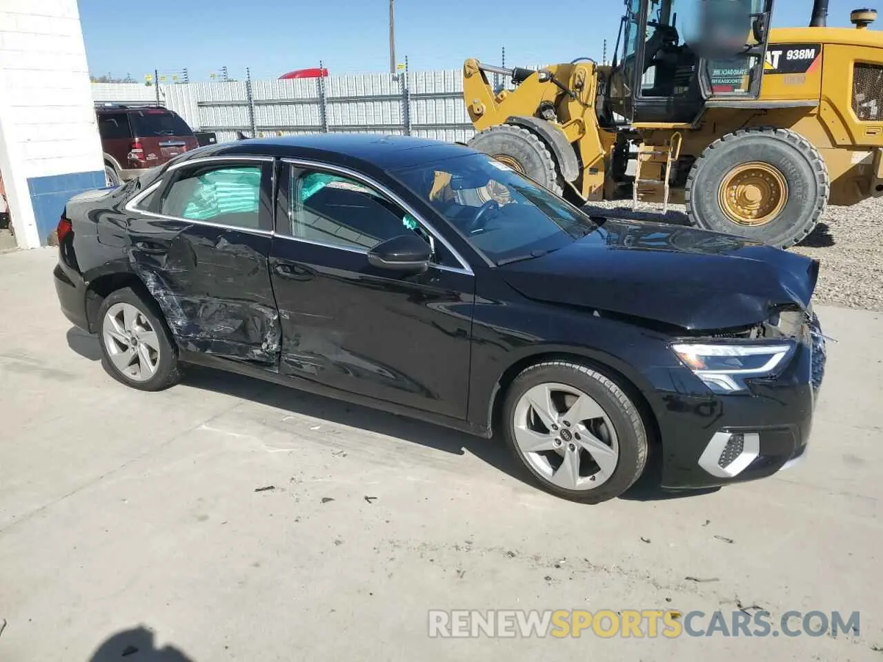 4 Photograph of a damaged car WAUAUDGY8RA084035 AUDI A3 2024