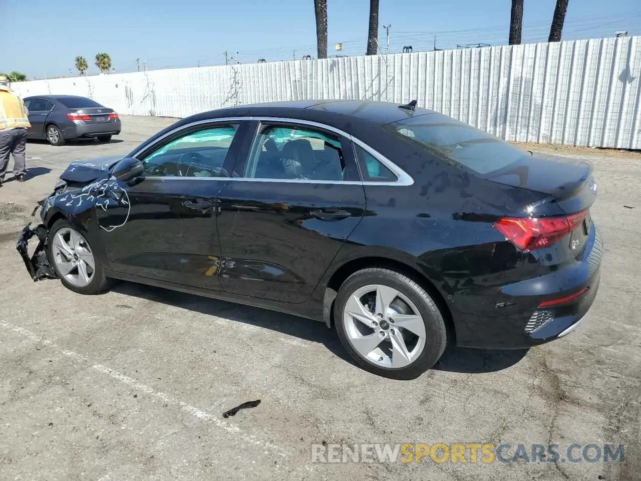 2 Photograph of a damaged car WAUAUDGY9RA053523 AUDI A3 2024