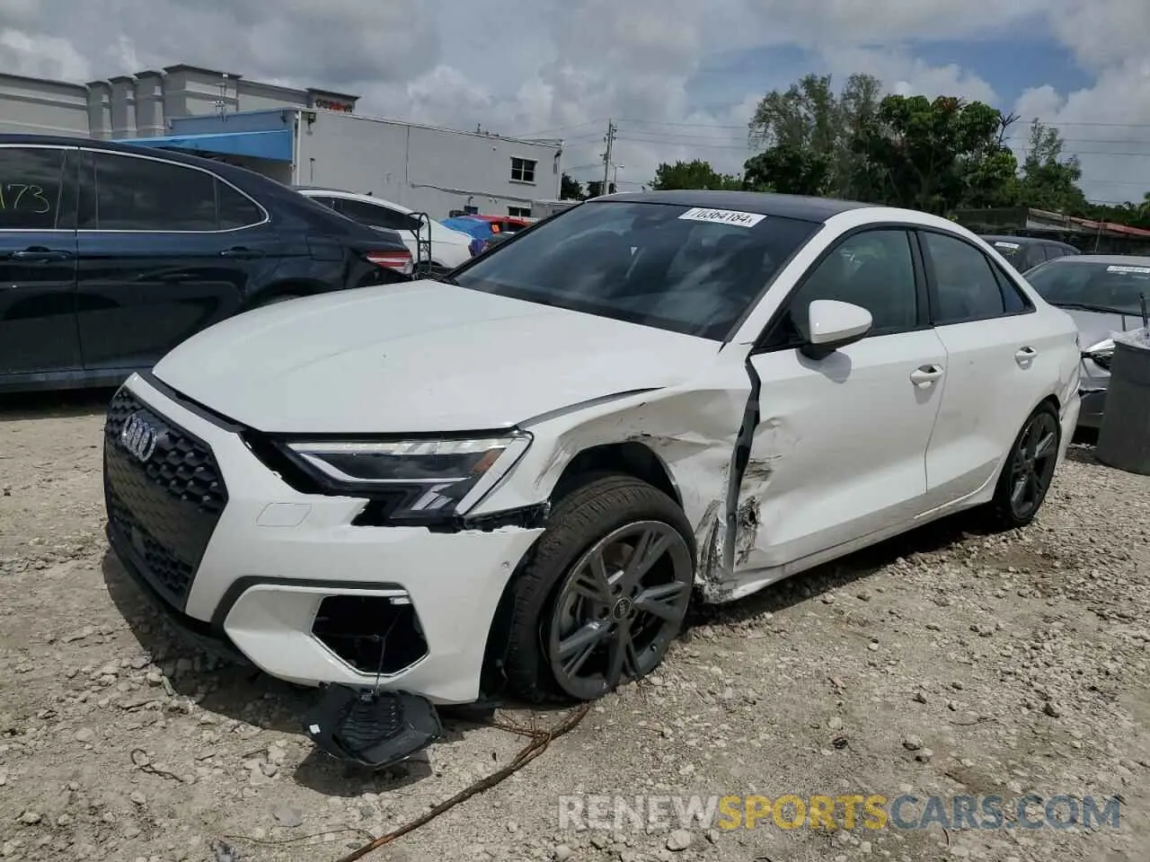 1 Photograph of a damaged car WAUAUDGY9RA135901 AUDI A3 2024