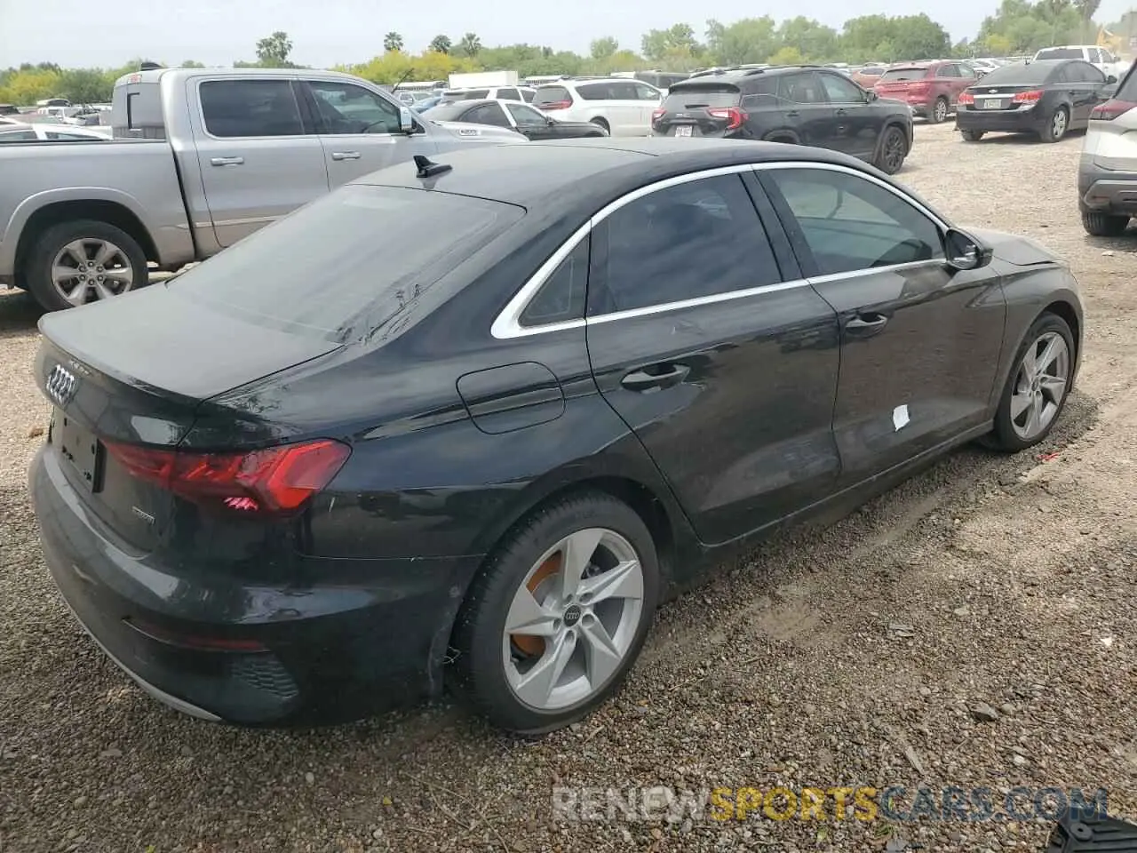 3 Photograph of a damaged car WAUGUDGY3RA079089 AUDI A3 2024