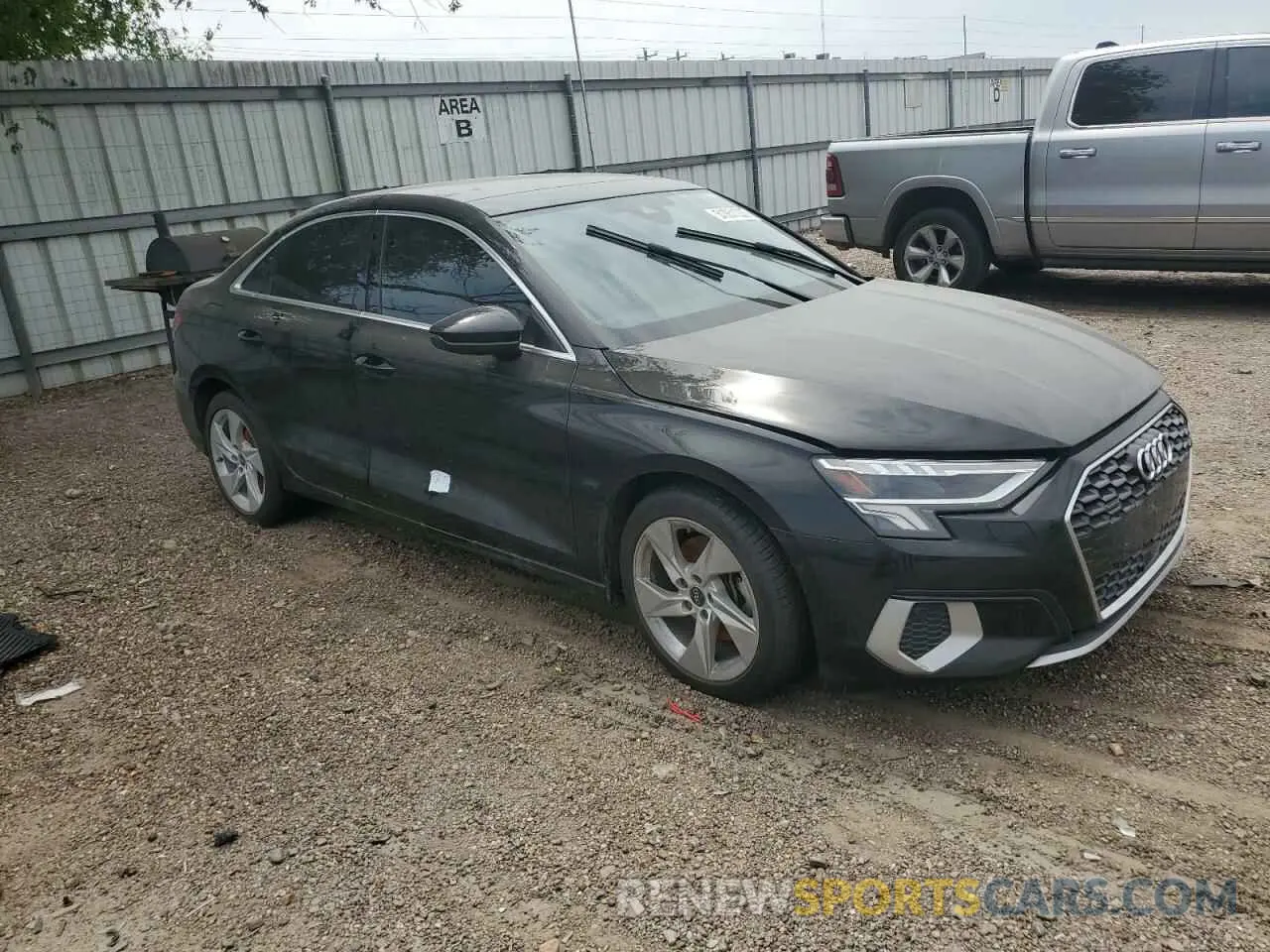 4 Photograph of a damaged car WAUGUDGY3RA079089 AUDI A3 2024