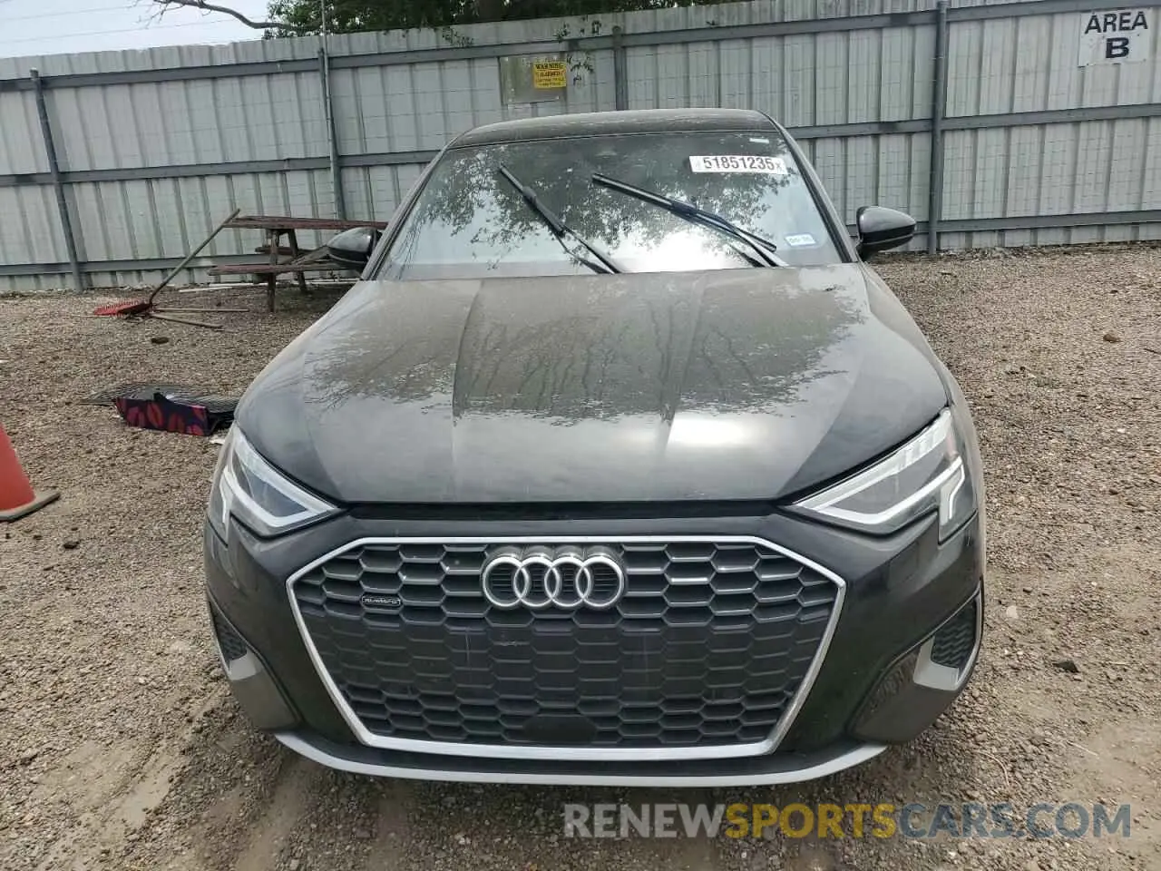 5 Photograph of a damaged car WAUGUDGY3RA079089 AUDI A3 2024