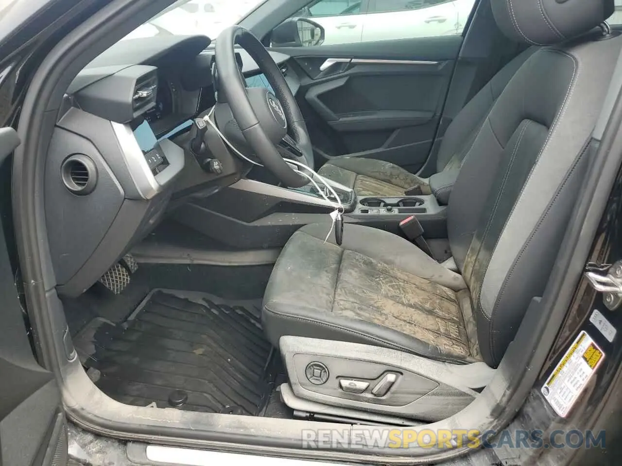 7 Photograph of a damaged car WAUGUDGY3RA079089 AUDI A3 2024