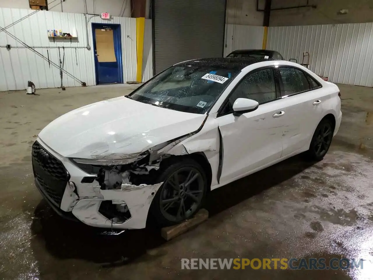 1 Photograph of a damaged car WAUGUDGY4RA040706 AUDI A3 2024