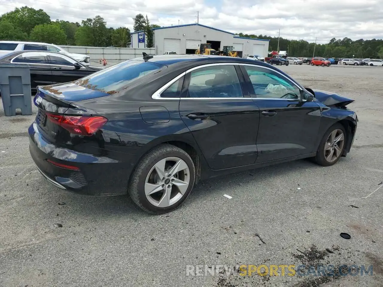 3 Photograph of a damaged car WAUGUDGY7RA138483 AUDI A3 2024