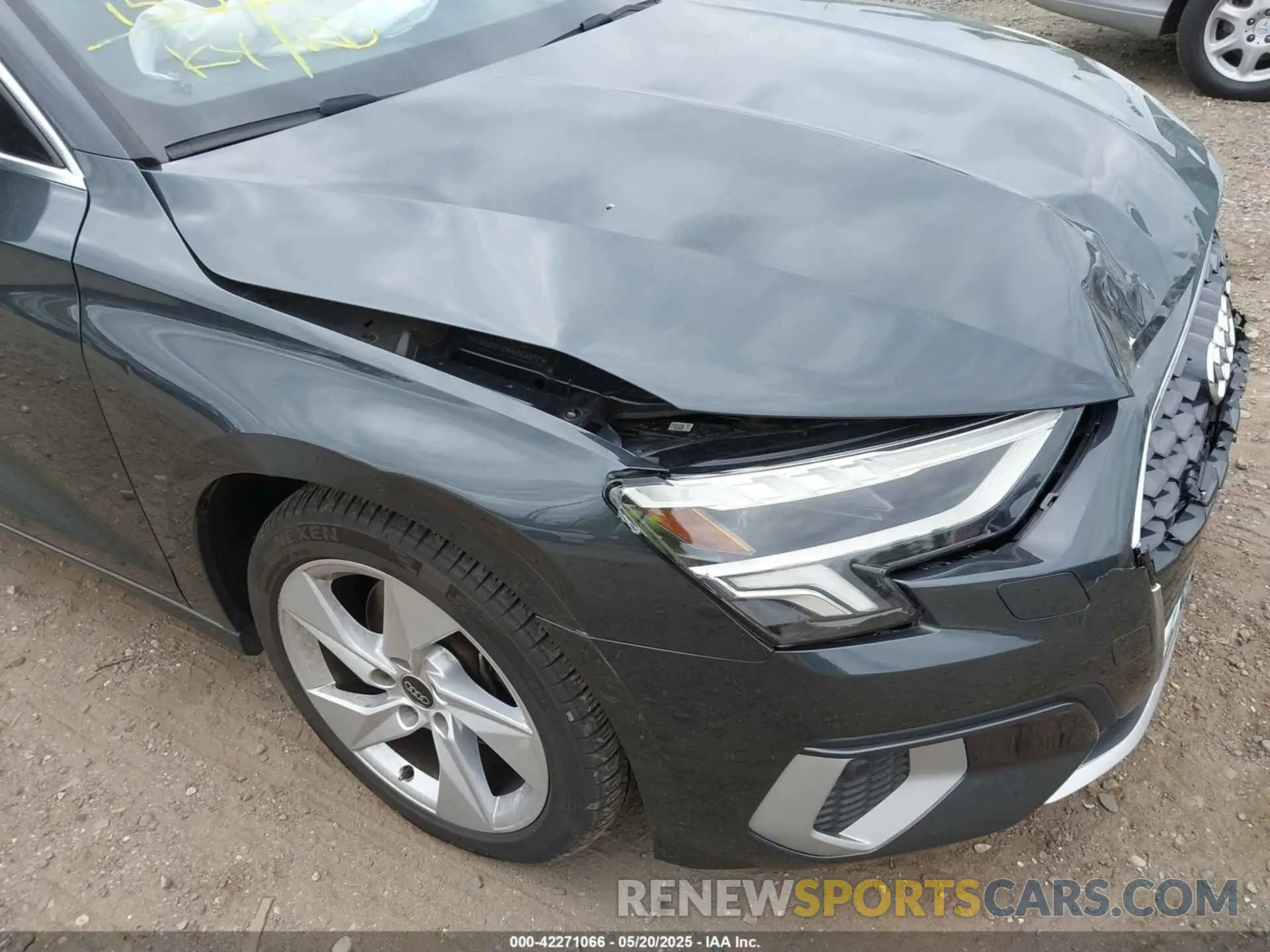 18 Photograph of a damaged car WAUGUDGY8RA053877 AUDI A3 2024