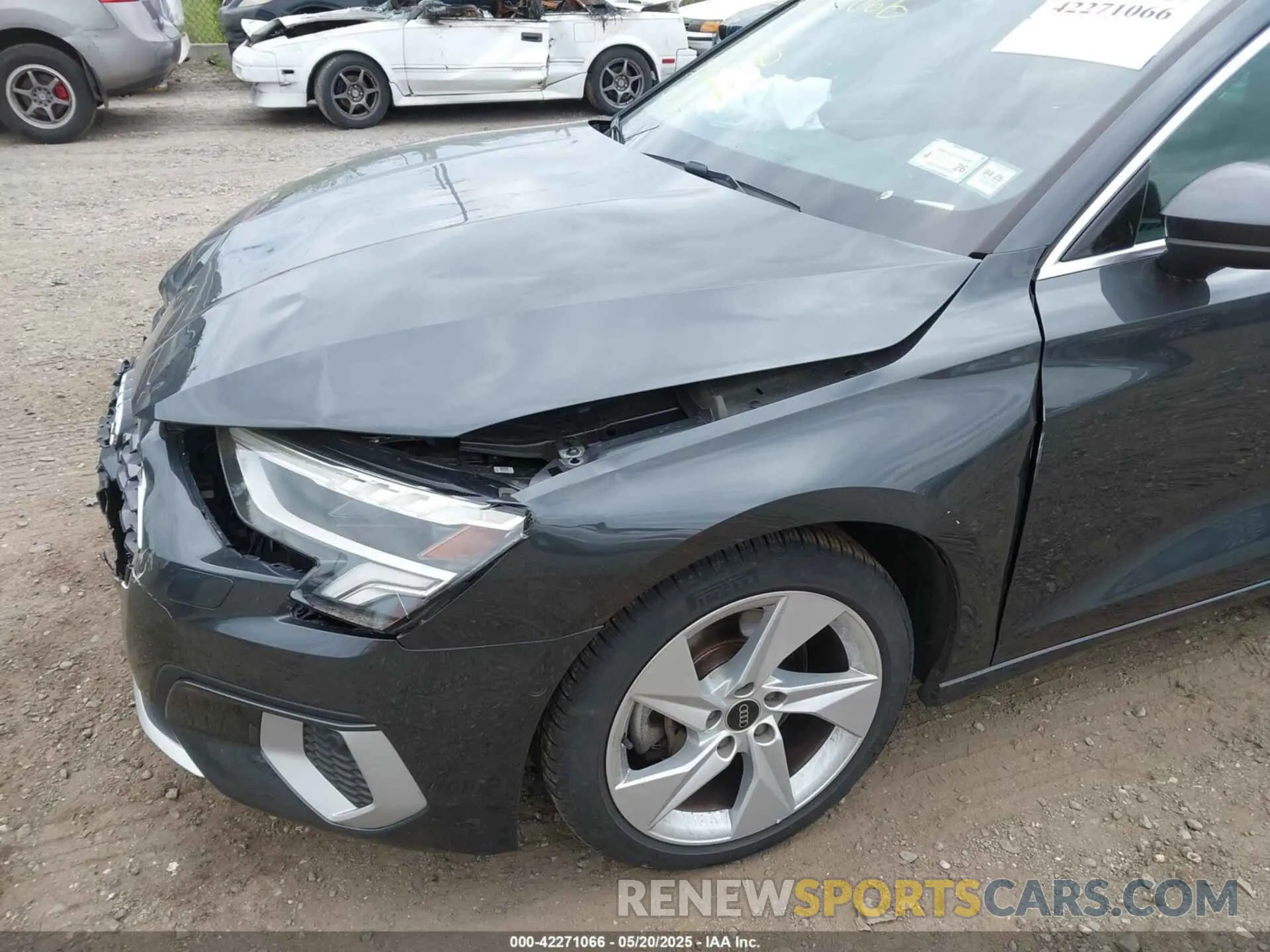19 Photograph of a damaged car WAUGUDGY8RA053877 AUDI A3 2024