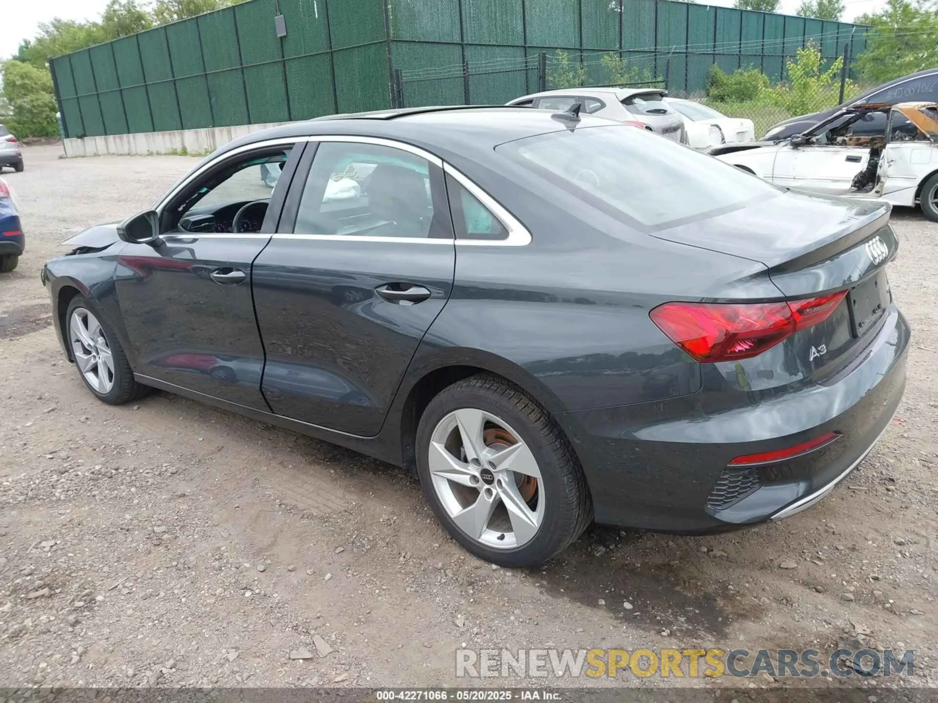 3 Photograph of a damaged car WAUGUDGY8RA053877 AUDI A3 2024