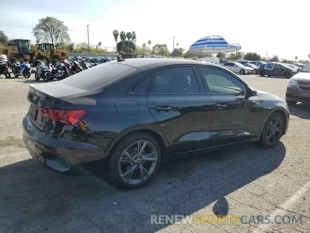 3 Photograph of a damaged car WAUGUDGY9RA042466 AUDI A3 2024