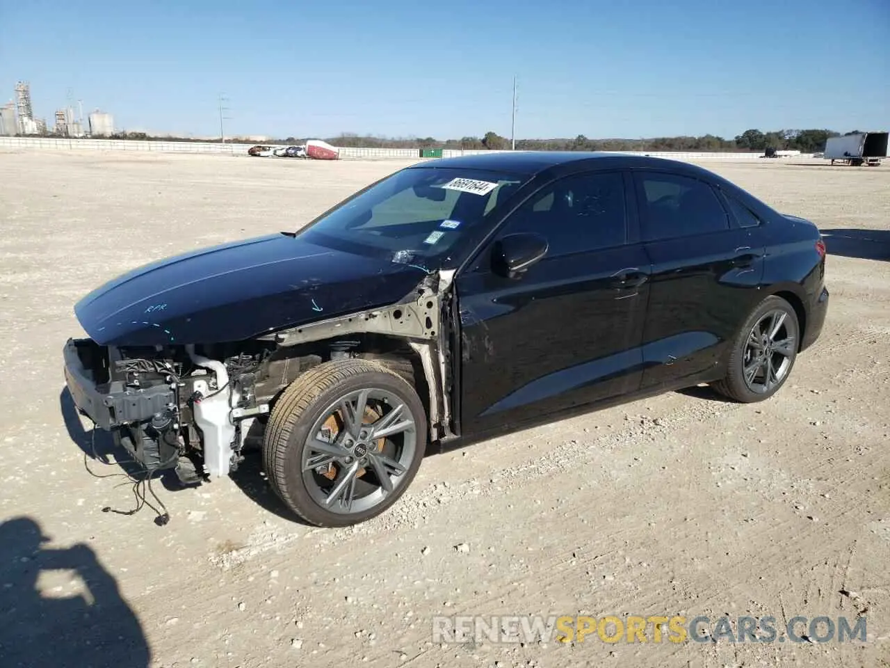 1 Photograph of a damaged car WAUHUDGY0RA052632 AUDI A3 2024