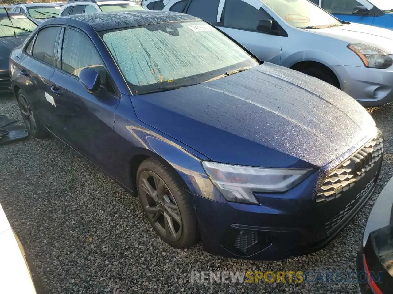 4 Photograph of a damaged car WAUHUDGY2RA018689 AUDI A3 2024