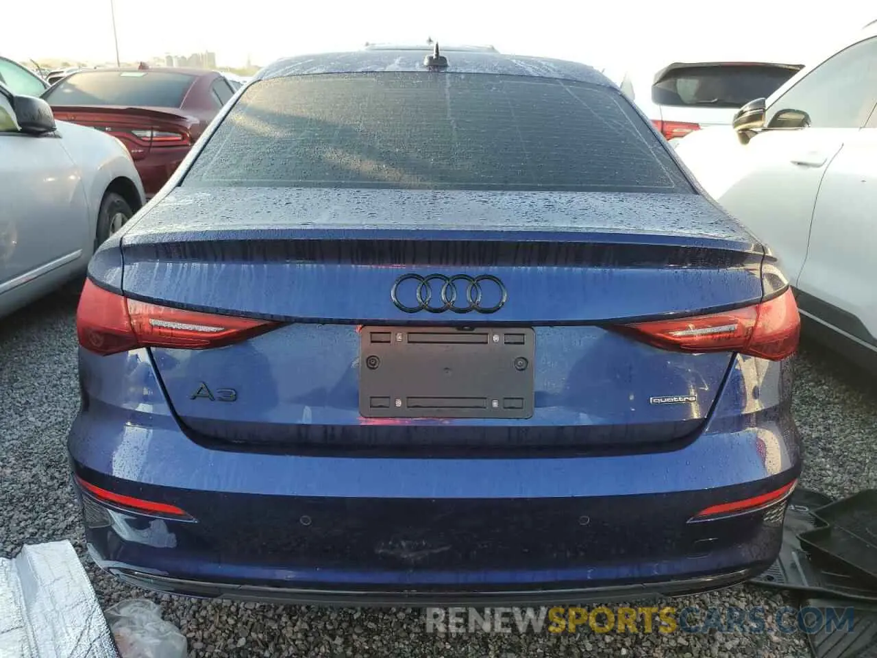 6 Photograph of a damaged car WAUHUDGY2RA018689 AUDI A3 2024
