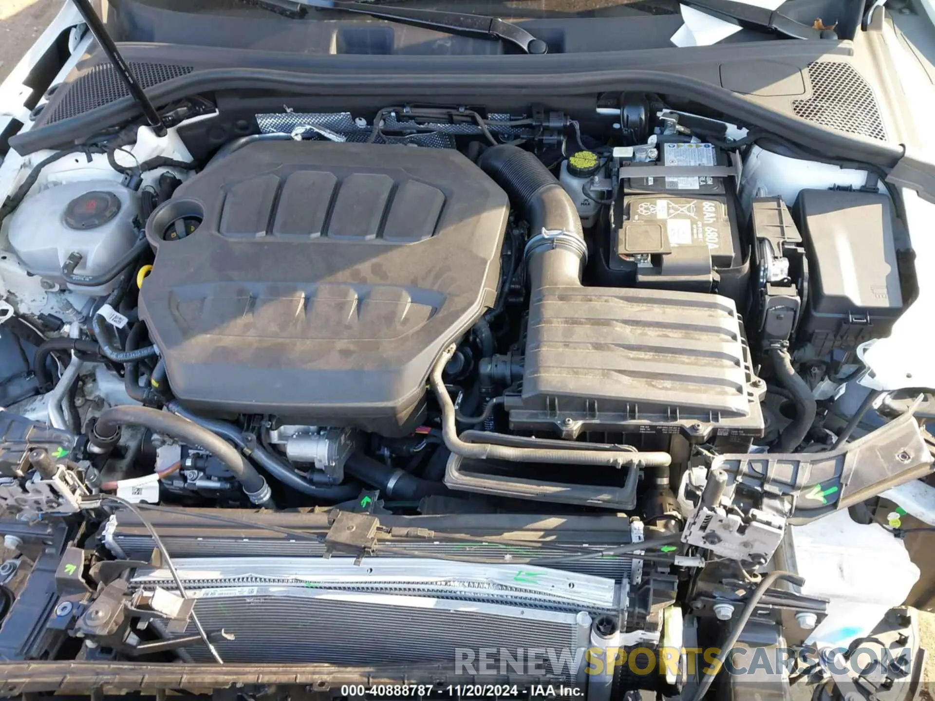 10 Photograph of a damaged car WAUHUDGY5RA020193 AUDI A3 2024