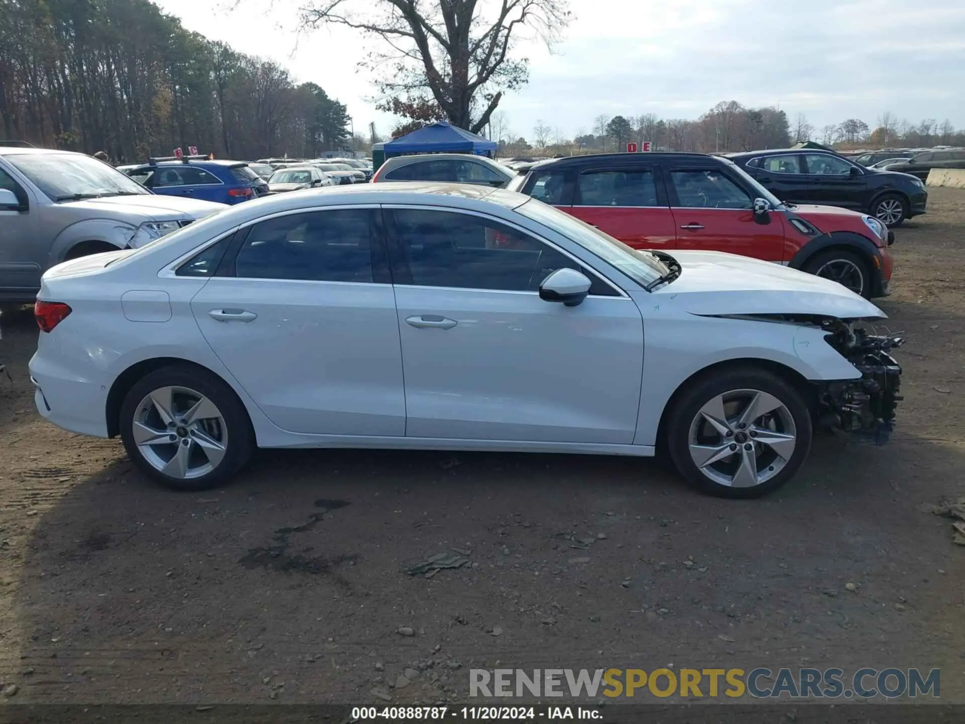 13 Photograph of a damaged car WAUHUDGY5RA020193 AUDI A3 2024