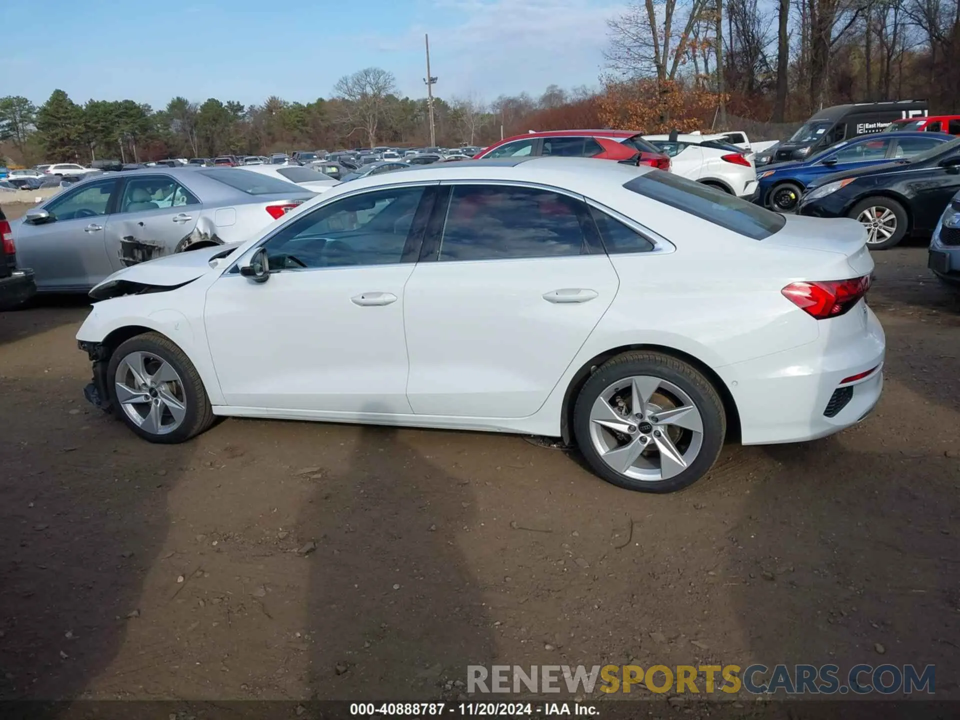 14 Photograph of a damaged car WAUHUDGY5RA020193 AUDI A3 2024