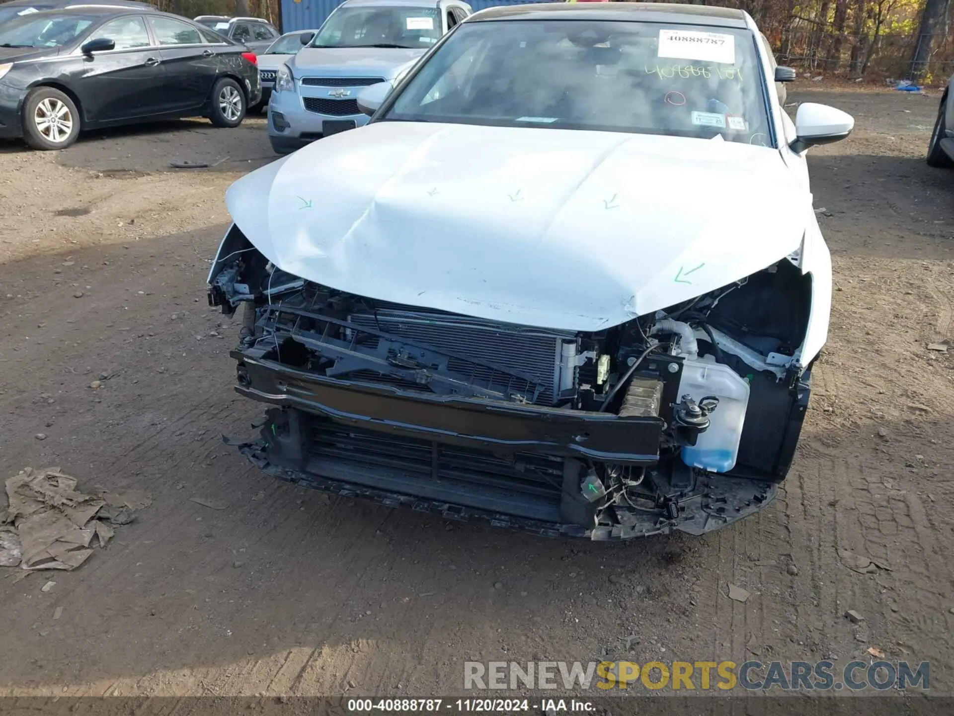 6 Photograph of a damaged car WAUHUDGY5RA020193 AUDI A3 2024