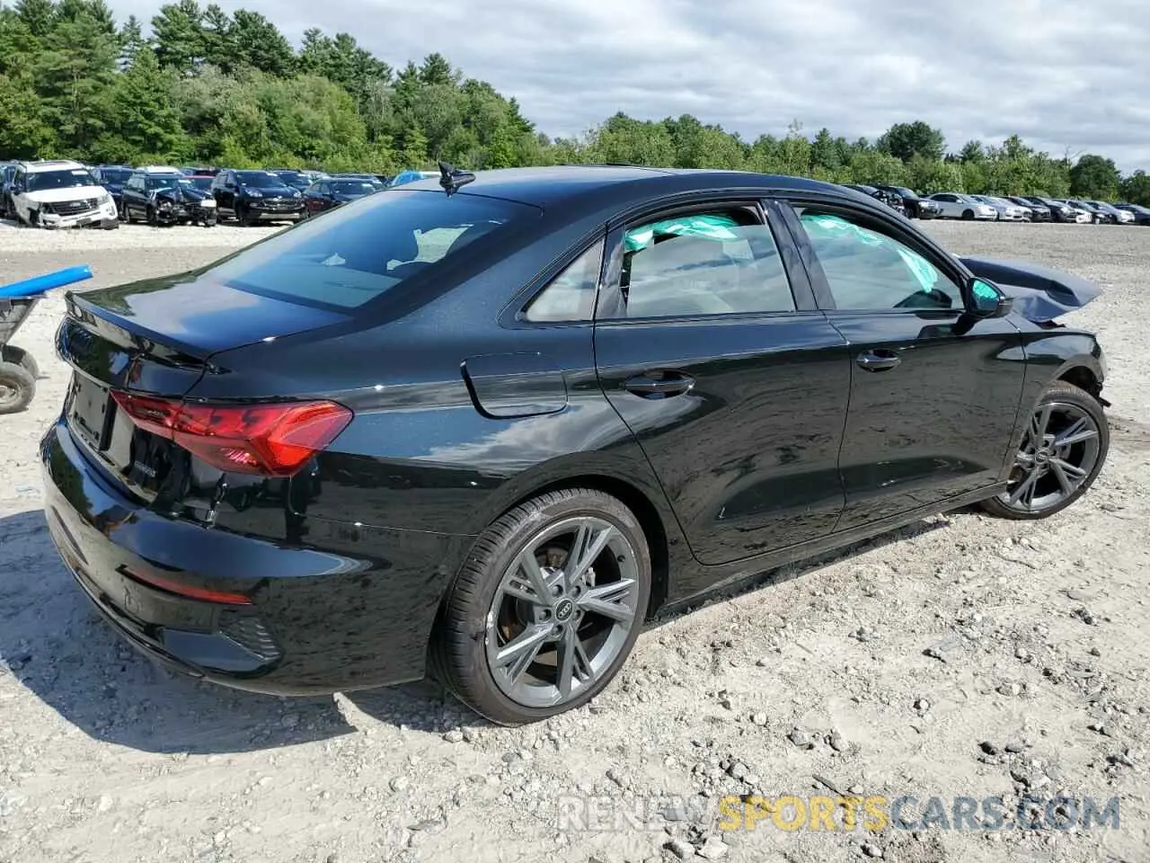 3 Photograph of a damaged car WAUHUDGY7RA017442 AUDI A3 2024
