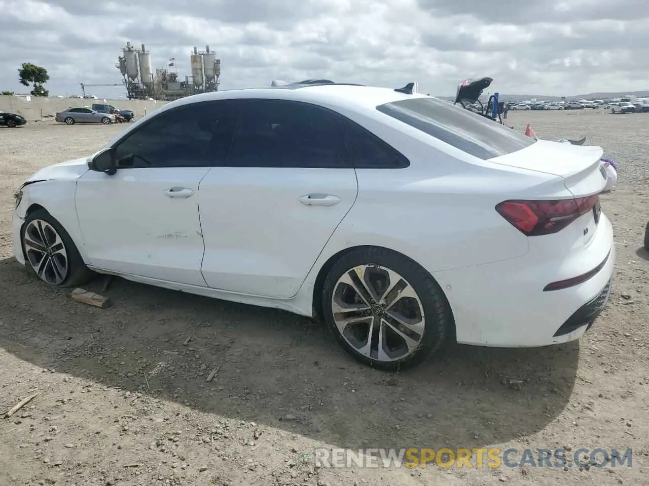 2 Photograph of a damaged car WAUGUDGY1SA060725 AUDI A3 2025
