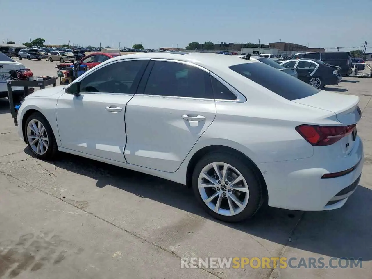 2 Photograph of a damaged car WAUGUDGY5SA045662 AUDI A3 2025
