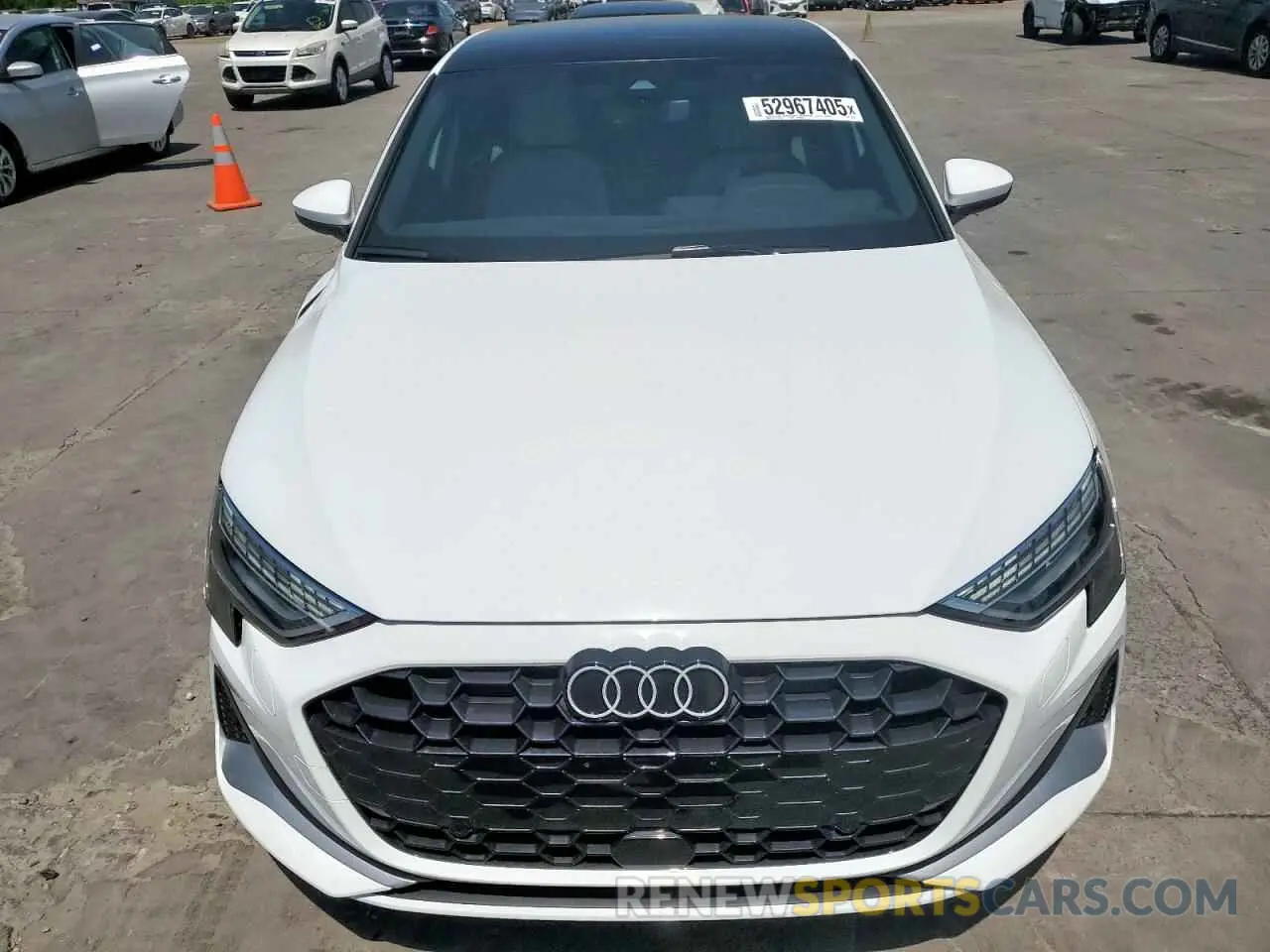 5 Photograph of a damaged car WAUGUDGY5SA045662 AUDI A3 2025