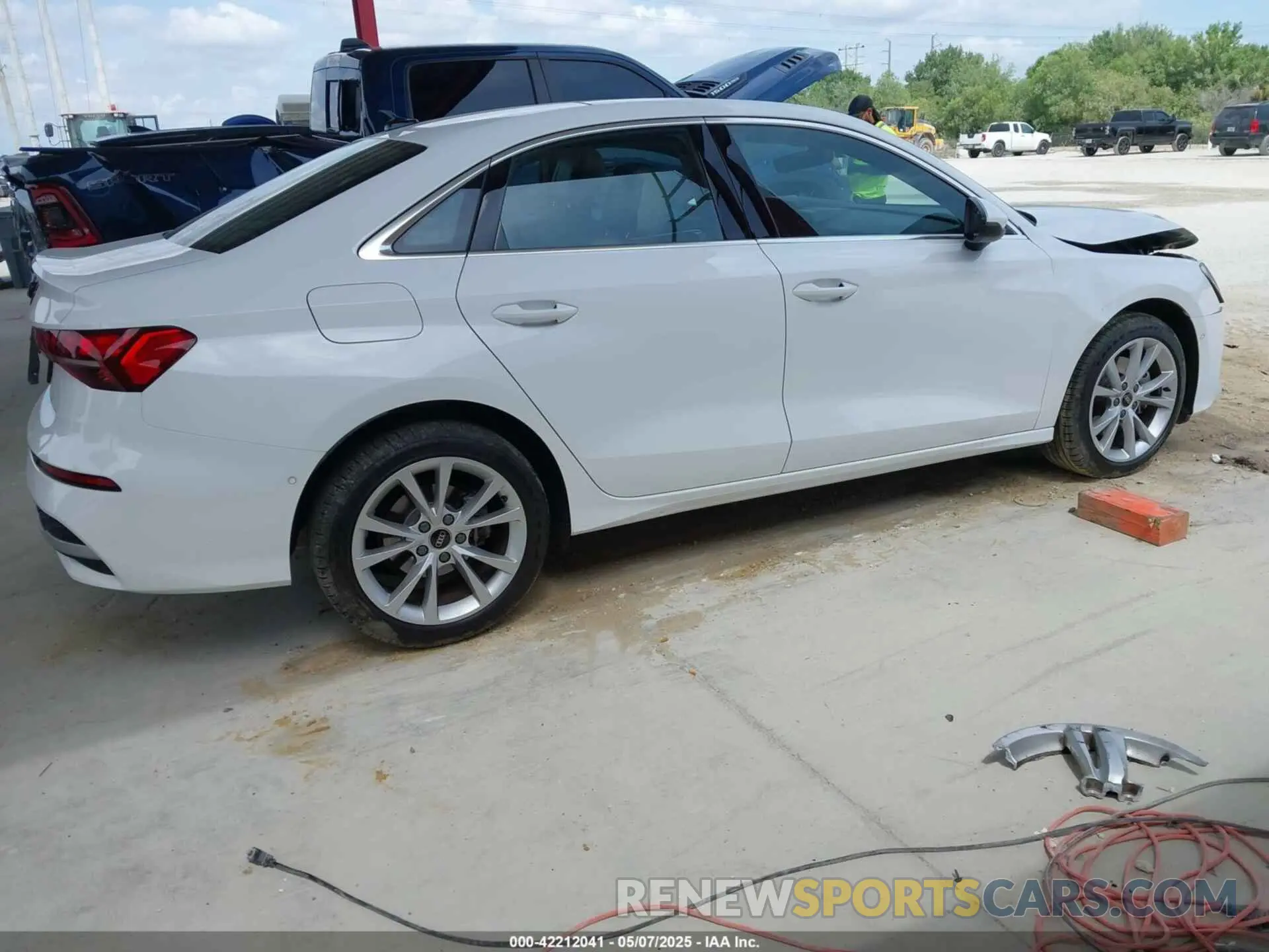 13 Photograph of a damaged car WAUGUDGY6SA039790 AUDI A3 2025