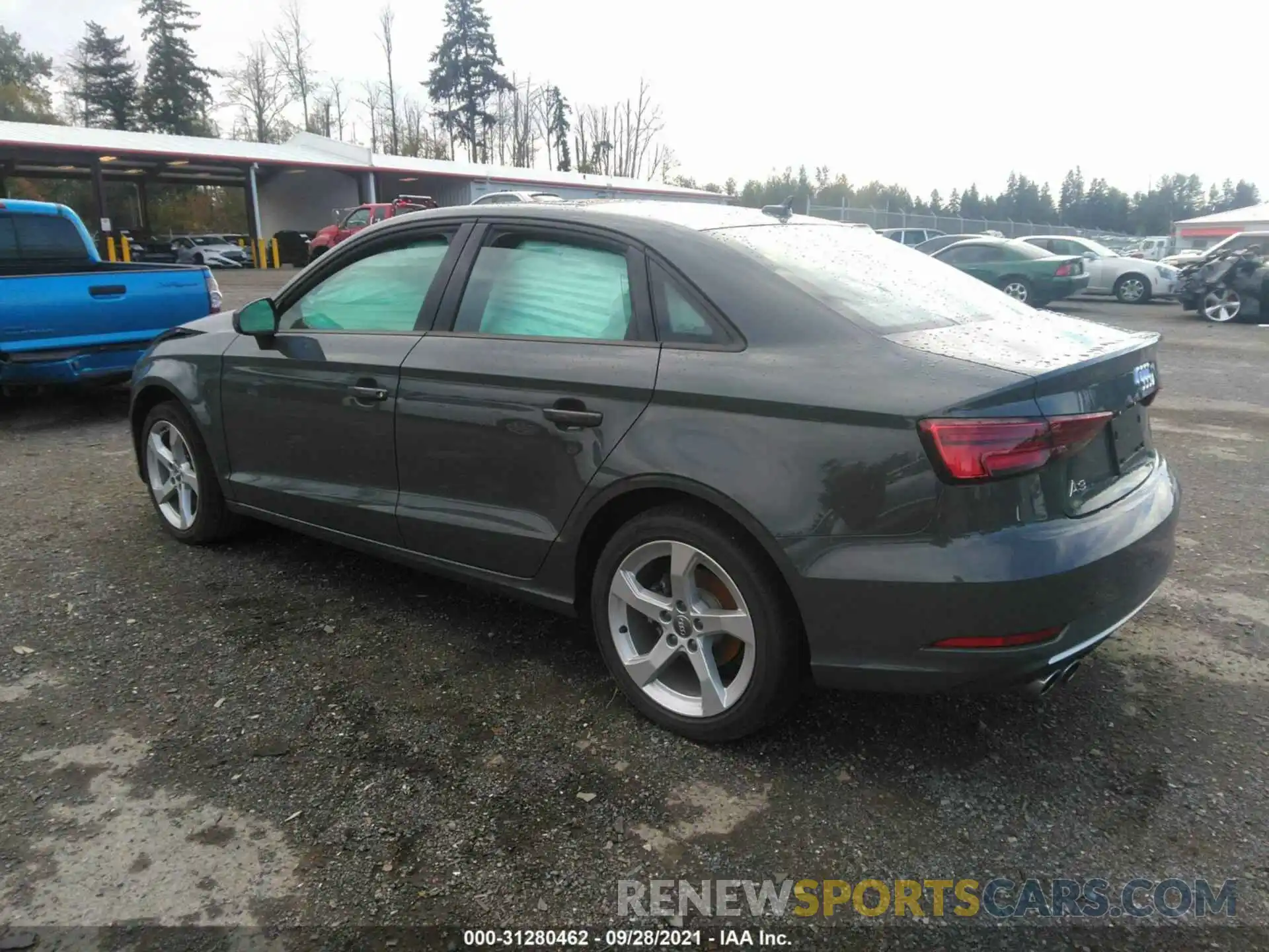 3 Photograph of a damaged car WAUAUGFF0K1025584 AUDI A3 SEDAN 2019